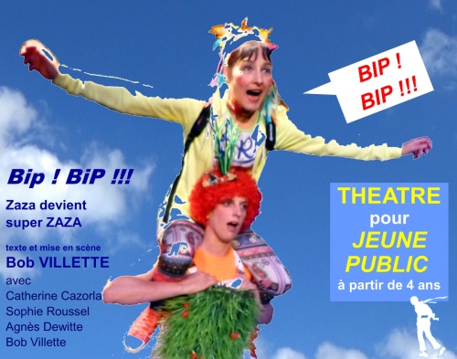 Affiche Zaza devient Super Zaza